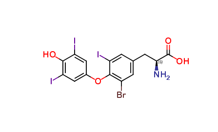 3-Bromo-L-thyroxine