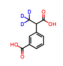 3-Carboxy-a-methylbenzeneacetic Acid D3