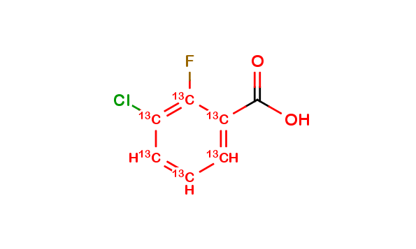3-Chloro-2-fluorobenzoic acid 13C6