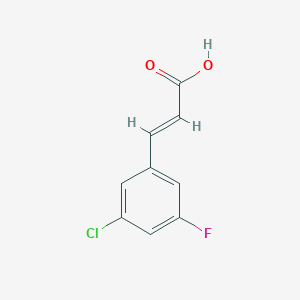 3-Chloro-5-fluorocinnamic acid