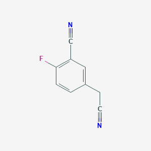 3-Cyano-4-fluorobenzylcyanide