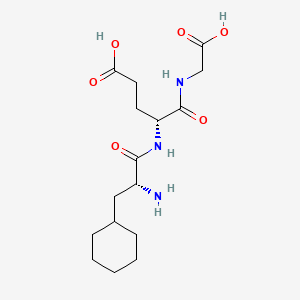 3-Cyclohexyl-D-alanyl-D-a-glutamylglycine