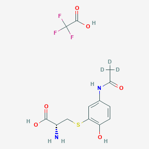 3-Cysteinylacetaminophen-D5 (major), Trifluoroacetic Acid Salt