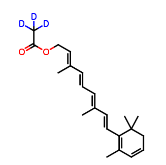 3-Dehydro Retinol Acetate-d3