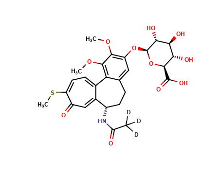 3-Demethyl Thiocolchicine-d3 3-O-Î²-D-Glucuronide