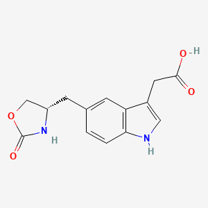 3-Des[2-(Dimethylamino)ethyl] Zolmitriptan 3-Acetic Acid
