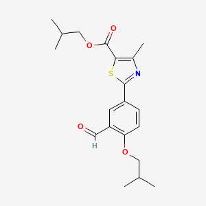 3-Descyano-3-formyl Febuxostat Isobutyl Ester