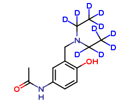 3-Diethylamino Acetaminophen-d10