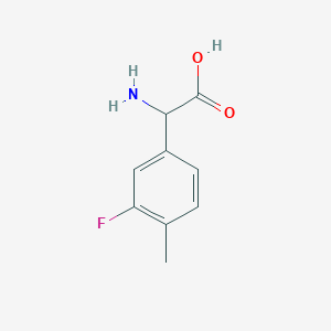 3-Fluoro-4-methyl-DL-phenylglycine