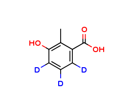 3-Hydroxy-2-methyl-d3-benzoic Acid