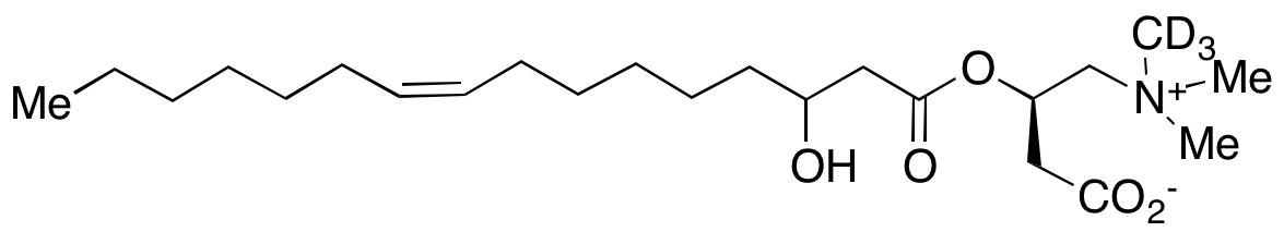 3-Hydroxy-9-hexadecenoyl-L-carnitine-d3