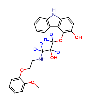 3-Hydroxy Carvedilol-d5