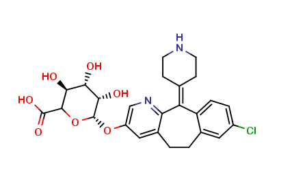 3-Hydroxy Desloratadine-β-D-Glucuronide