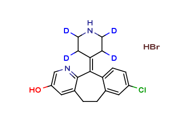 3-Hydroxy Desloratadine D4 Hydrobromide