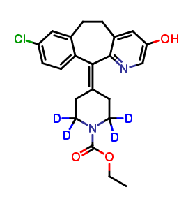 3-Hydroxy Loratadine-D4