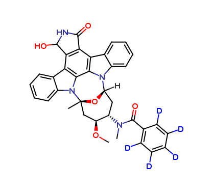 3-Hydroxy Midostaurin D5