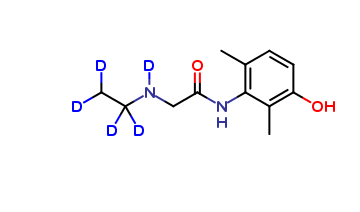 3-Hydroxy-N-desethyl Lidocaine-d5