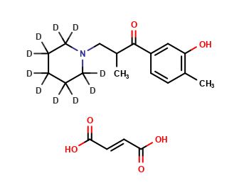 3-Hydroxy Tolperisone-d10 Maleate