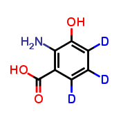3-Hydroxyanthranilic Acid-d3