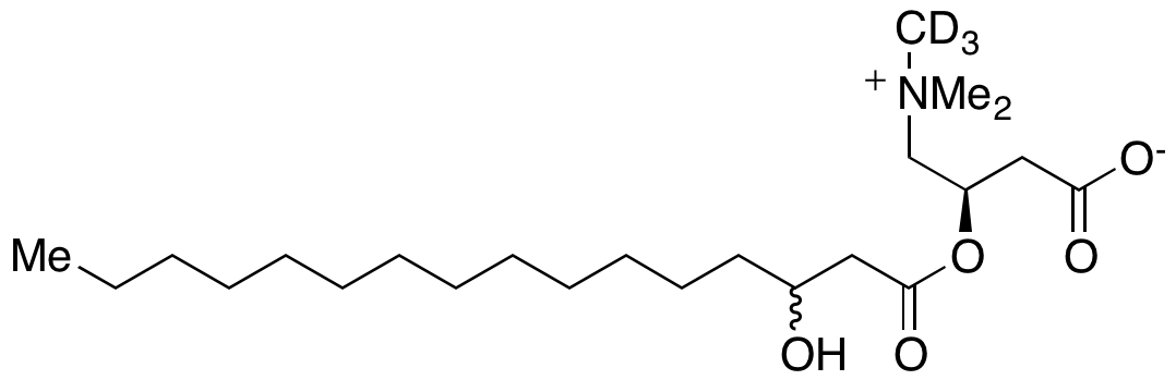 3-Hydroxyhexadecanoylcarnitine-d3