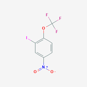 3-Iodo-4-(trifluoromethoxy)nitrobenzene