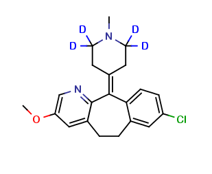 3-Methoxy-N-methyldesloratadine D4