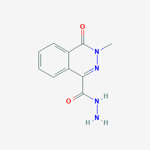 3-Methyl-4-oxo-3,4-dihydrophthalazine-1-carbohydrazide