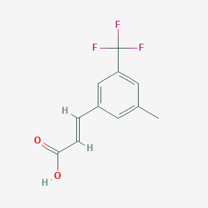 3-Methyl-5-(trifluoromethyl)cinnamic acid
