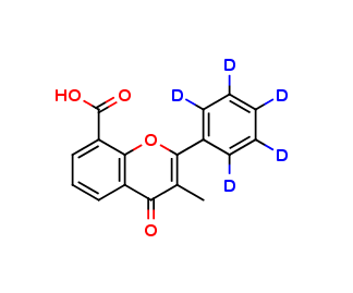 3-Methylflavone-8-carboxylic Acid-d5