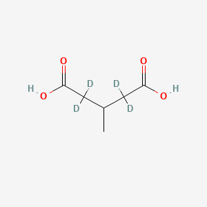 3-Methylpentanedioic-2,2,4,4-d4 Acid