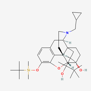 3-O-(tert-Butyldimethylsilyloxy)-6-O-desmethyl Buprenorphine