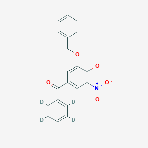 3-O-Benzyl-4-O-methyl Tolcapone-d4