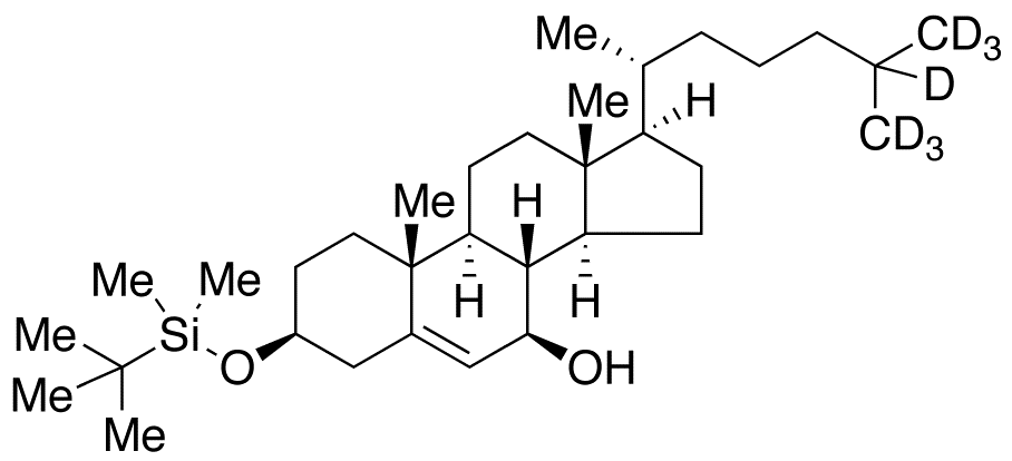 3-O-tert-Butyldimethylsilyl 7β-Hydroxy Cholesterol-d7