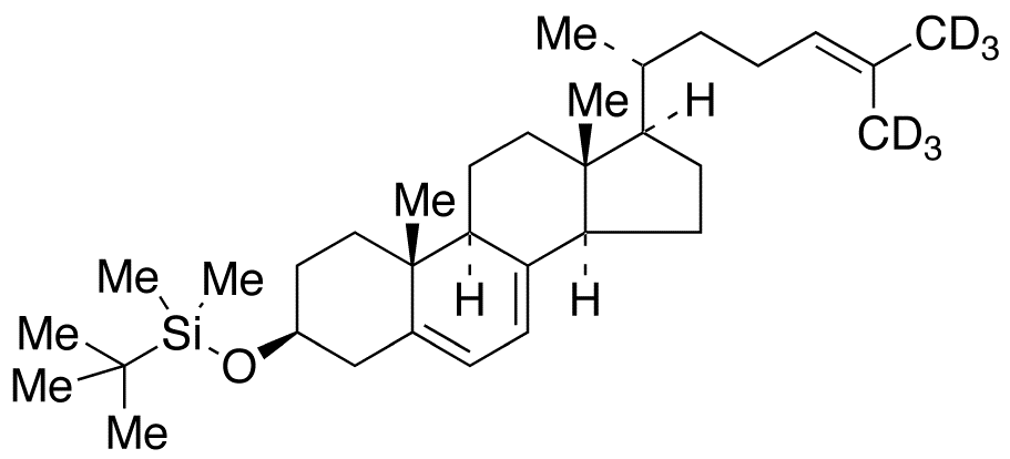 3-O-tert-Butyldimethylsilyl 7-Dehydro Desmosterol-d6
