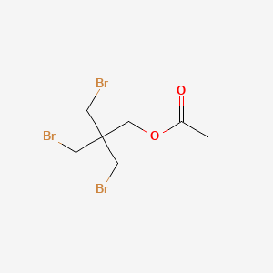 3-bromo-2,2-bis(bromomethyl)propyl acetate
