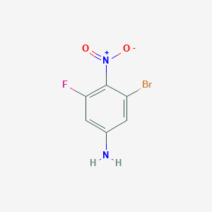 3-bromo-5-fluoro-4-nitroaniline