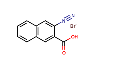 3-carboxynaphthalene-2-diazonium bromide