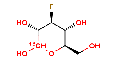 3-deoxy-3-fluoro-D-glucose-1 13C