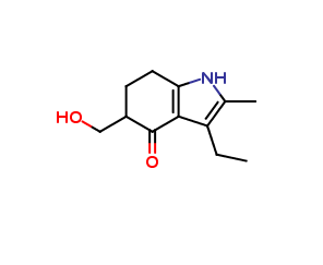 3-ethyl-5-(hydroxy methyl)-2-methyl-1,5,6,7-tetrahydro-4H-indol-4-one