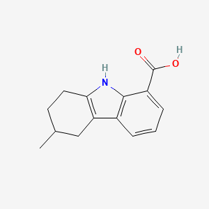 3-methyl-2,3,4,9-tetrahydro-1H-carbazole-8-carboxylic acid