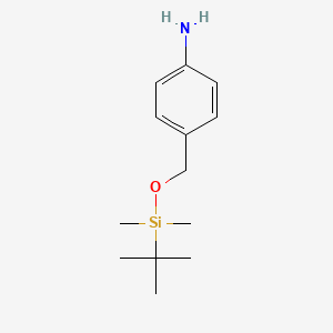 4-[[[(1,1-Dimethylethyl)dimethylsilyl]oxy]methyl]benzenamine