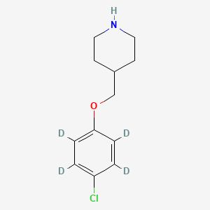 4-[(4-Chlorophenoxy)methyl]piperidine-d4