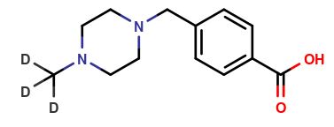 4-((4-methylpiperazin-1-yl)methyl)benzoic acid D3