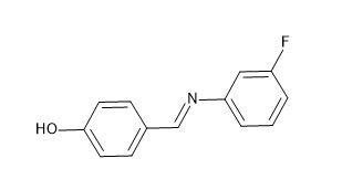 4-{(E)-[(3-fluorophenyl)imino]methyl}phenol