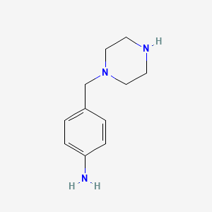 4-((Piperazin-1-yl)methyl)benzenamine