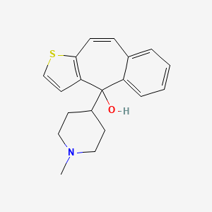 4-(1-Methyl-4-piperidinyl)-4H-benzo[4,5]cyclohepta[1,2-b]thiophene-4-ol