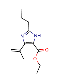 4-(1-Methylethenyl)-2-propyl-1H-imidazole-5-carboxylic Acid Ethyl Ester