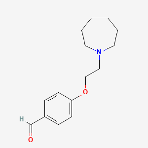 4-[2-(1-Azepanyl)ethoxy]benzaldehyde