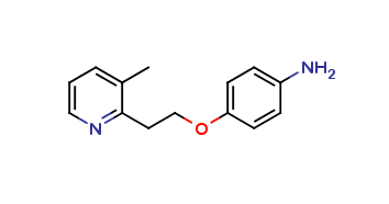 4-(2-(3-Methylpyridin-2-yl)ethoxy)aniline