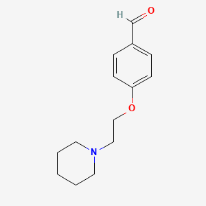 4-(2-(Piperidin-1-yl)ethoxy)benzaldehyde